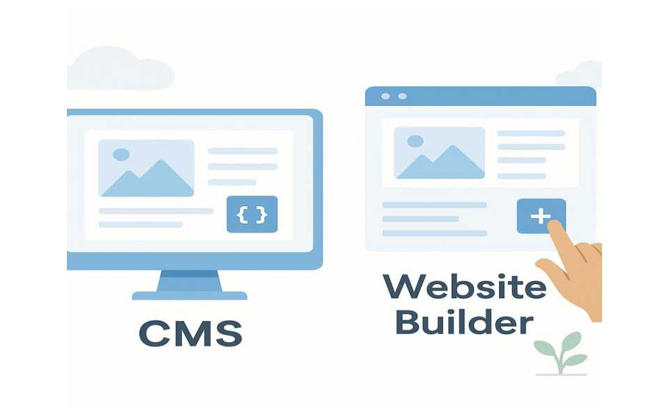 CMS vs Website Builder: Which One Is Right for You?